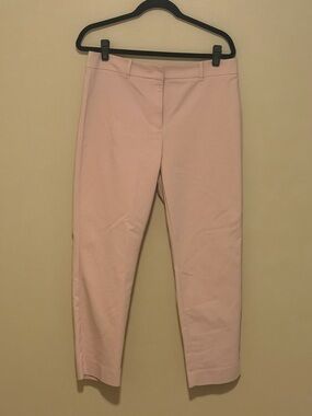 White House Black Market Blush Cropped Ankle Pants